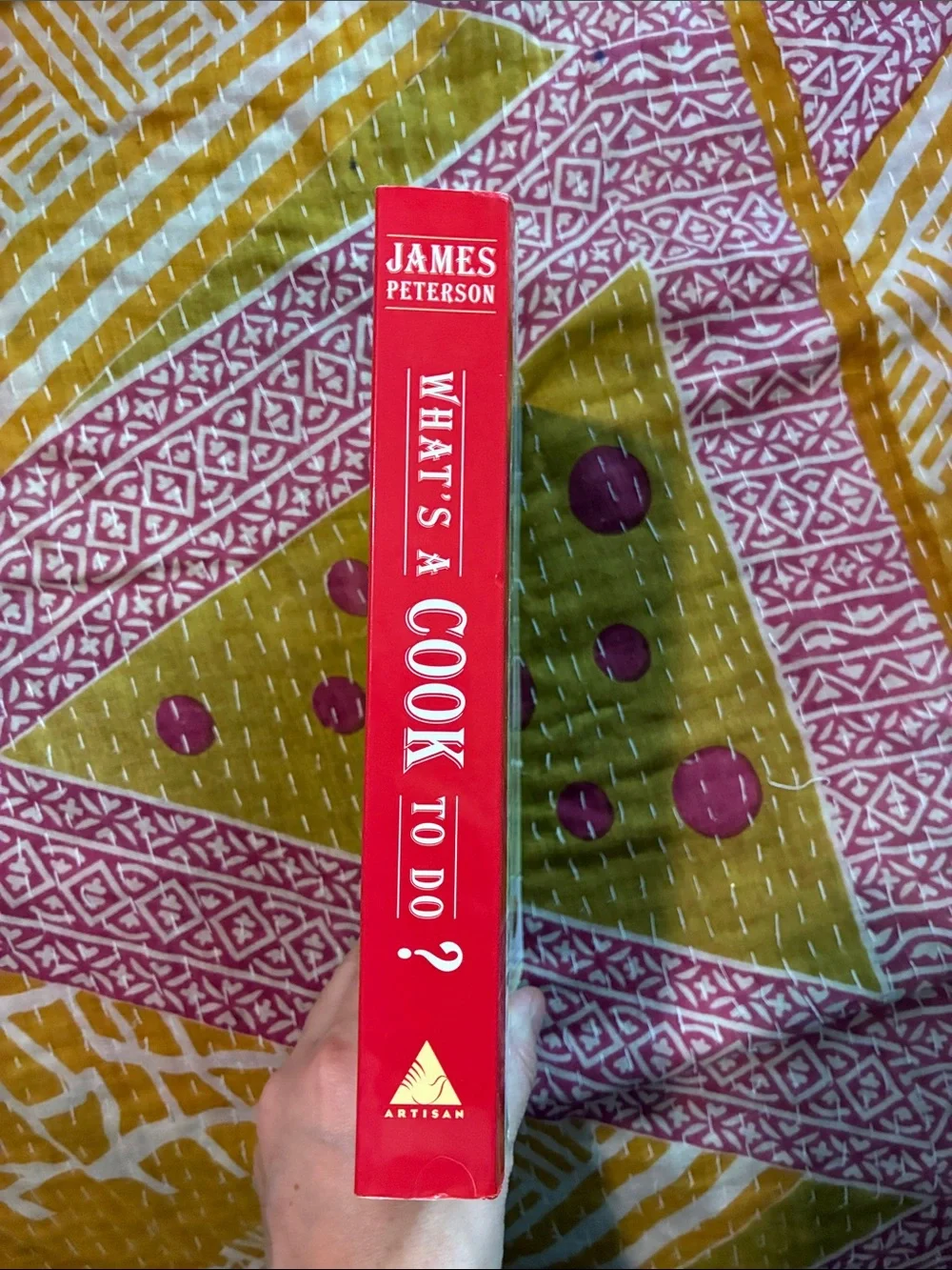Artisan What’s a Cook To Do? - Cream & Red paperback Cookbook